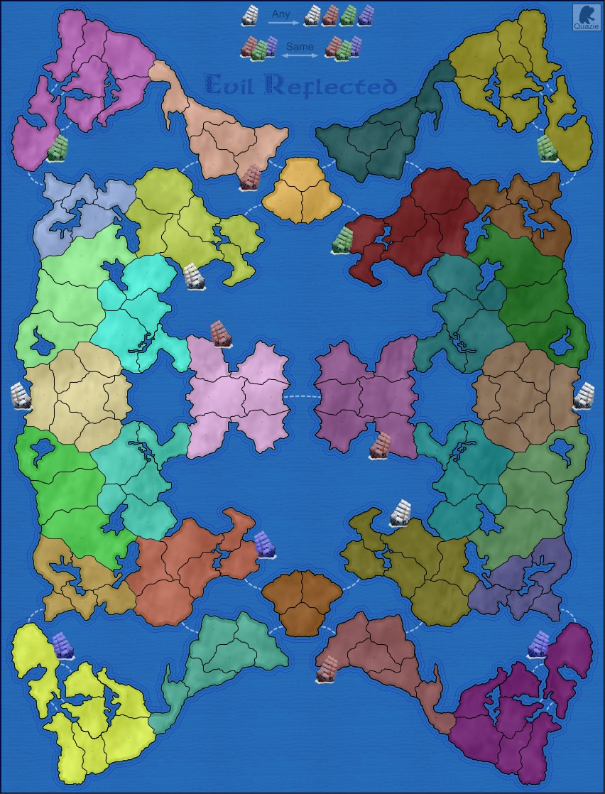the map